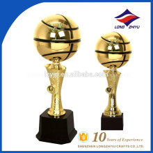 2017 Nouveau trophée de trophée métallique de basketball trophée